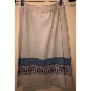 RT “Just call me RT” vintage sweater/skirt set